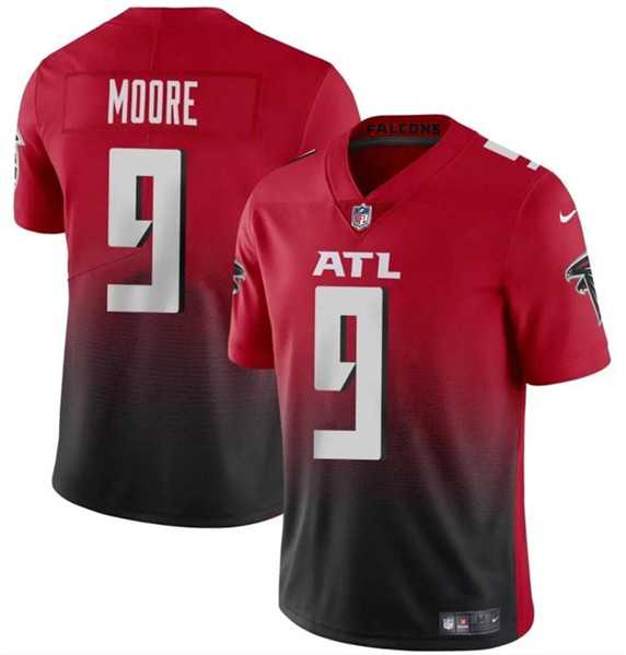 Youth Atlanta Falcons #9 Rondale Moore Red Black Vapor Untouchable Limited Stitched Jersey Dzhi->youth nfl jersey->Youth Jersey